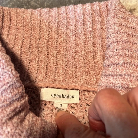 Eyeshadow sweater. Size small super soft and stretchy. Like new. - Picture 4 of 5